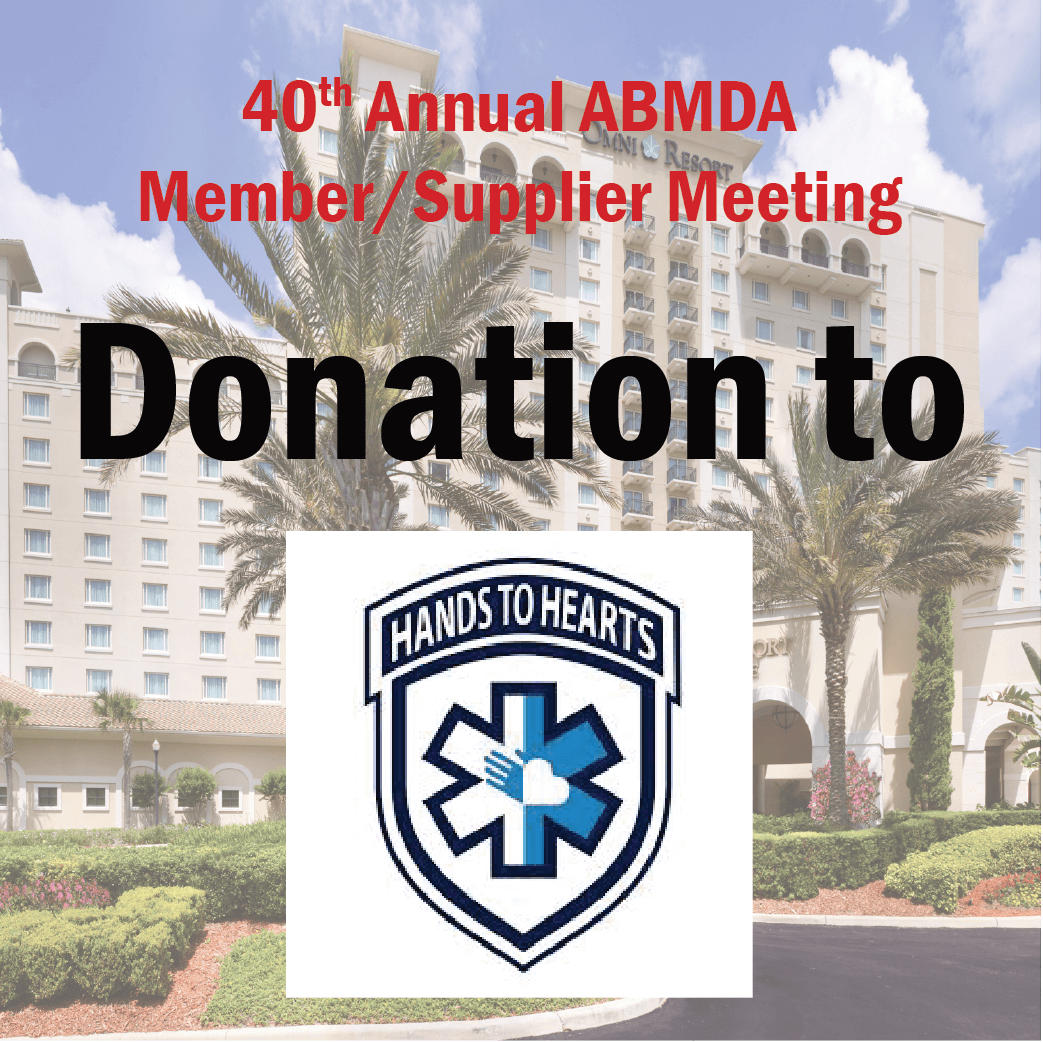 Donation to Hands to Hearts ABMDA, Inc.